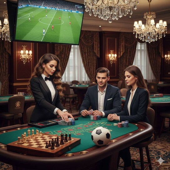 上下分棋牌主视觉